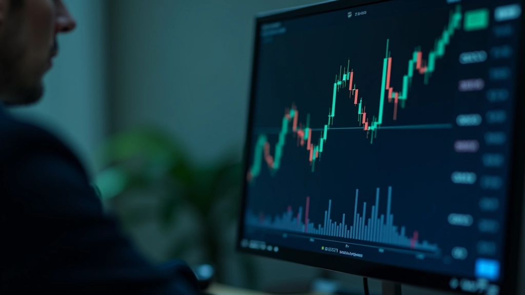 Grafisches Diagramm von Emissionszertifikaten und Handelsfluss auf Computerbildschirm
